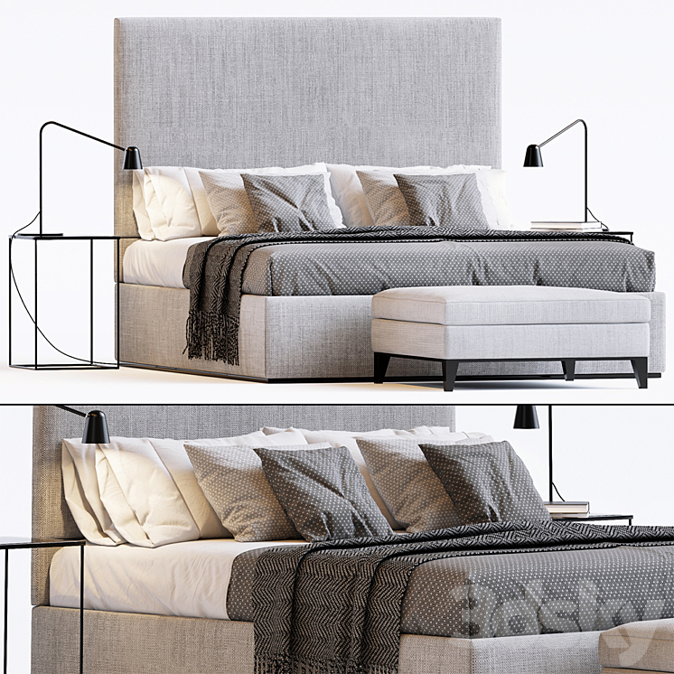 BED BY SOFA AND CHAIR COMPANY 19 3DS Max - thumbnail 1