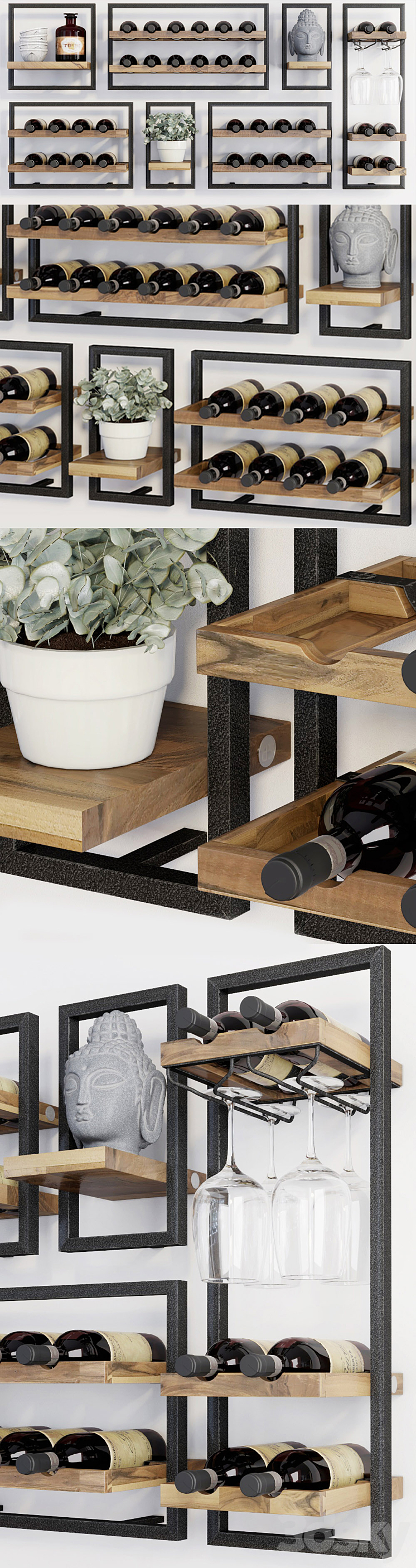 d-Bodhi shelfmate winemate 3D Model