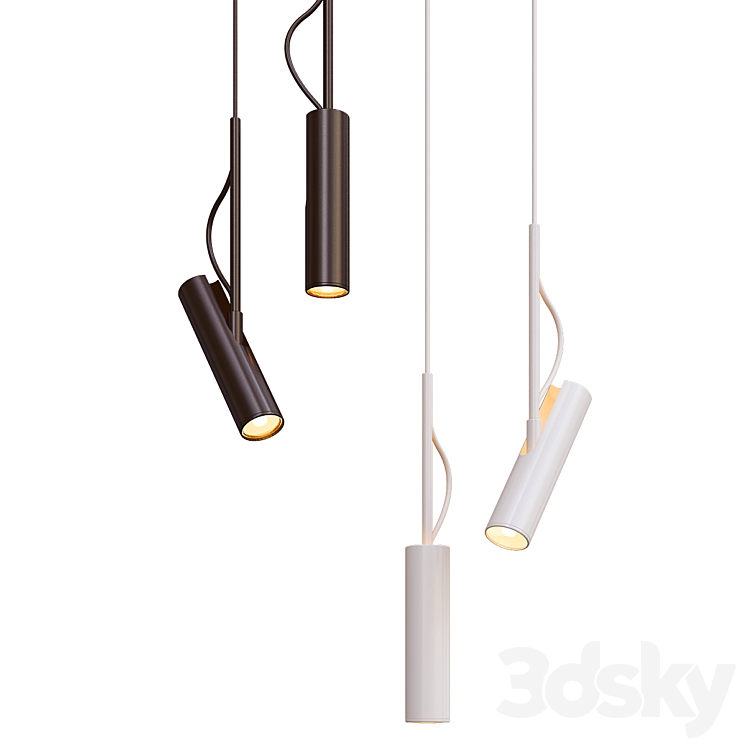 Nodrlux Lamp Collection - 5 Types 3D Model