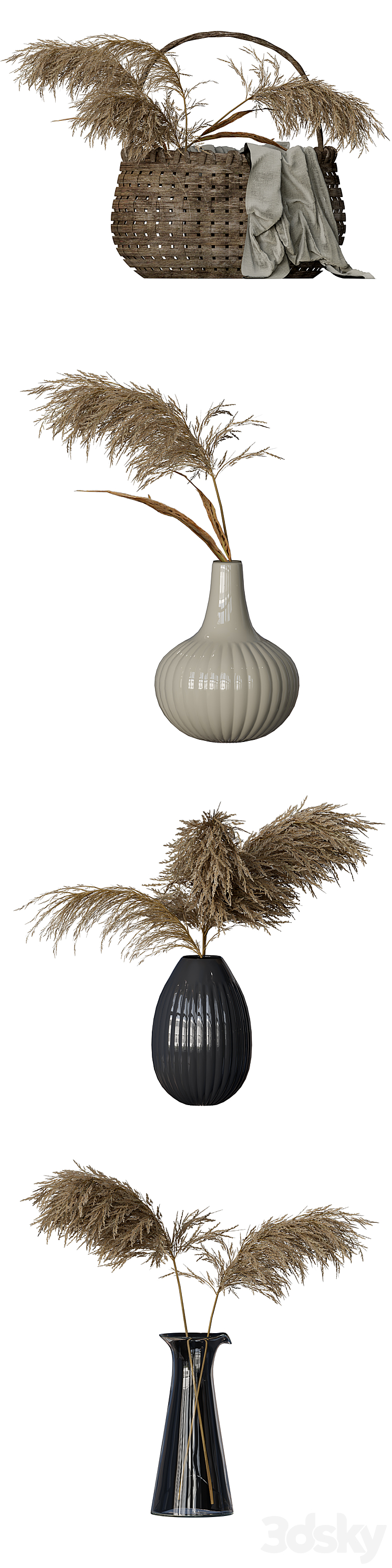 Decorative set 6 3D Model