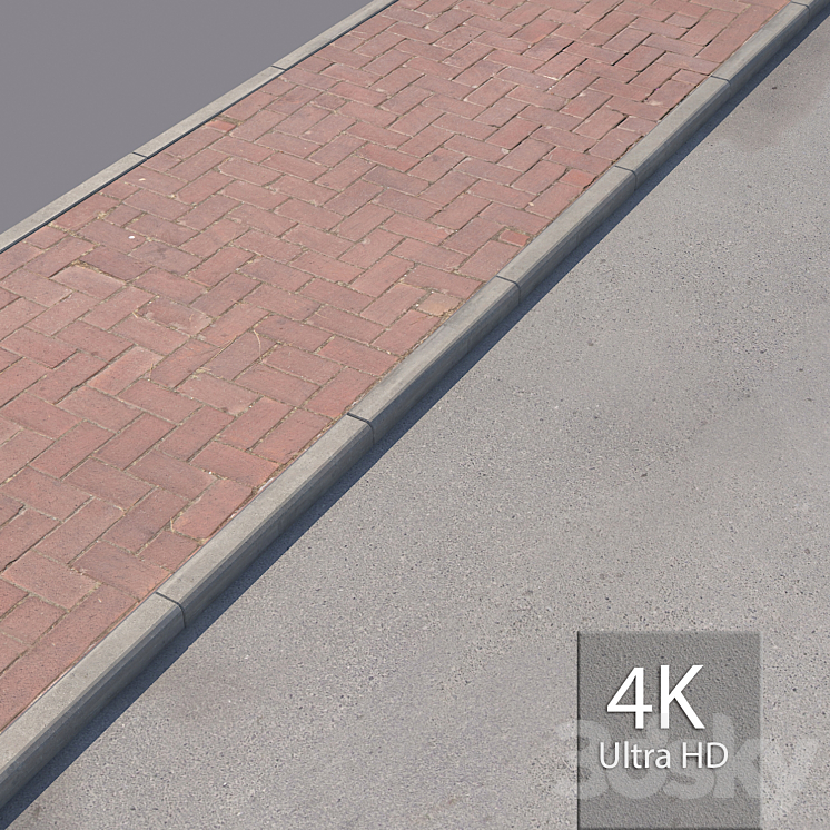 Sidewalk 5 3D Model