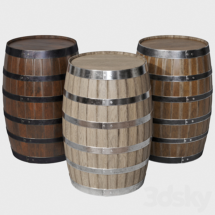 Wooden barrels