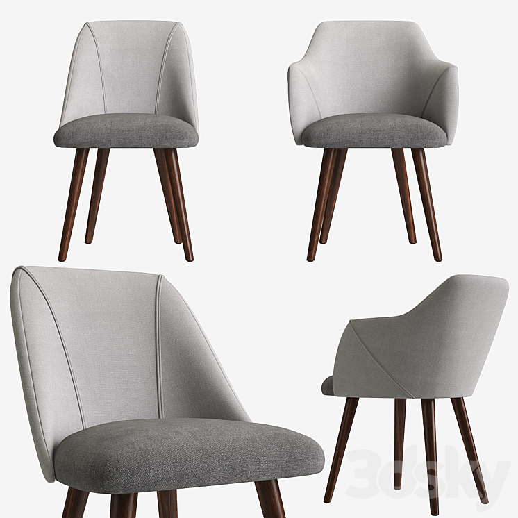 Chair_Made_Lule Chair 3D model