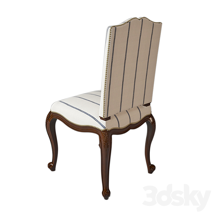 Ralph Lauren Cannes Dugiere dining chair 046-28 3DS Max Model - thumbnail 2