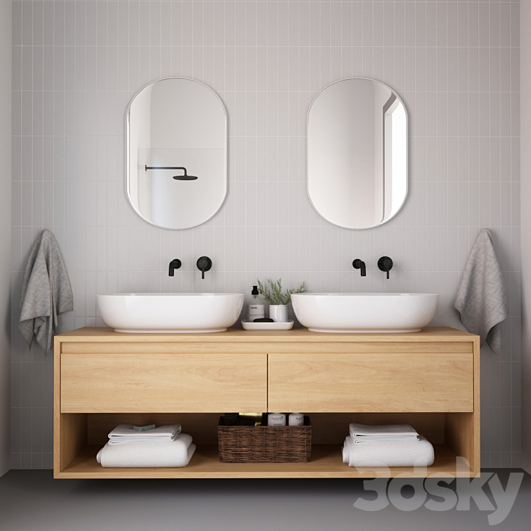 Bathroom Furniture I Bathroom furniture_15 3DS Max - thumbnail 1