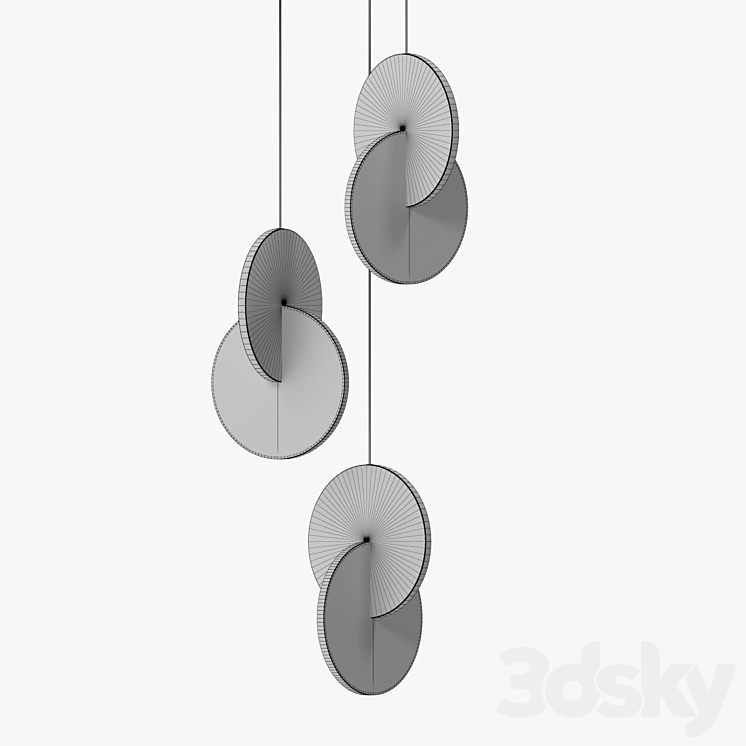 Lee broom - Eclipse pendant light 3D Model