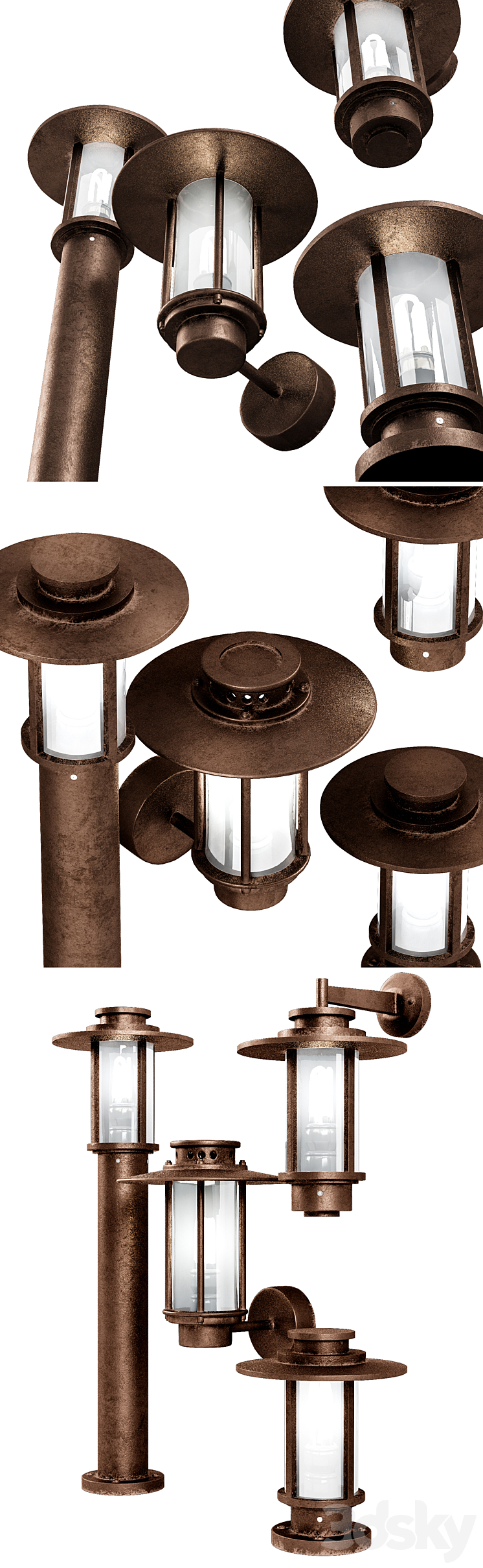 Odeon Light and Santiago 3D Model