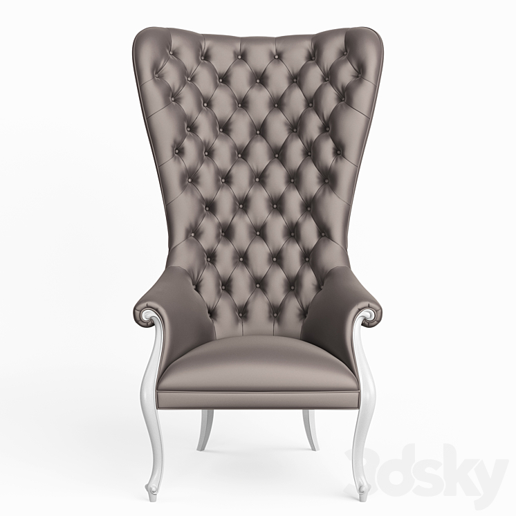 Christopher Guy Elysees high-back chair 3DS Max - thumbnail 1