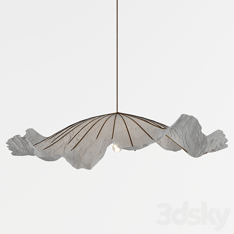 Ceilling light Innovo chinese design 3DS Max Model - thumbnail 1