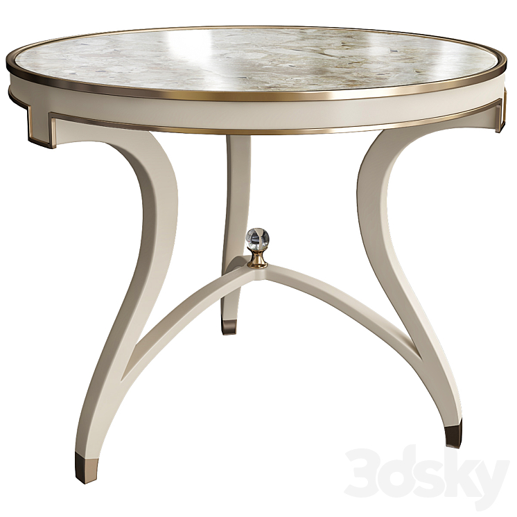 The Ladies Side Accent Table 3DS Max - thumbnail 1