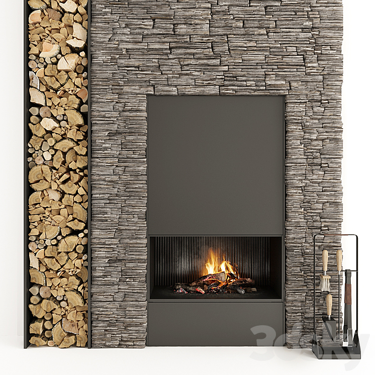 Fireplace and firewood 34