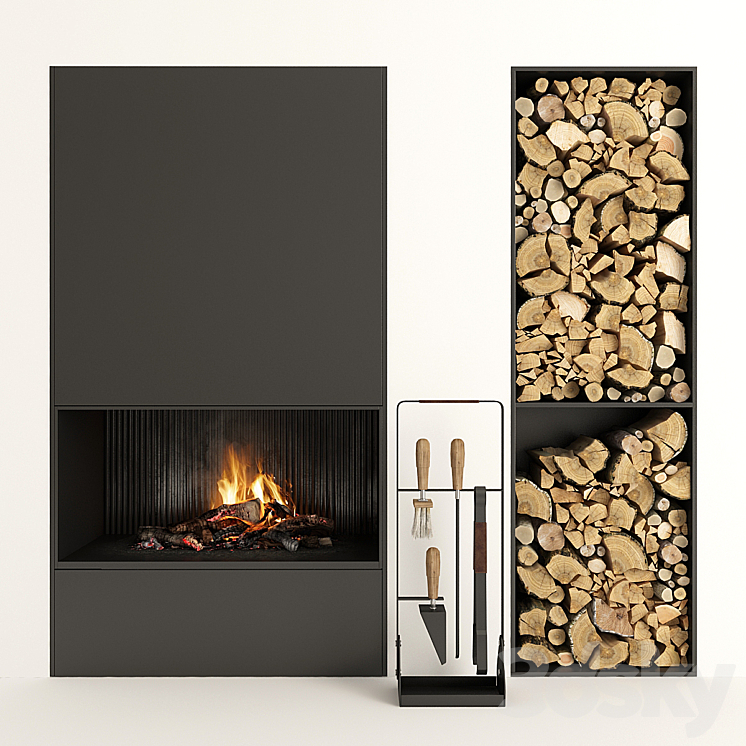 Fireplace modern 35