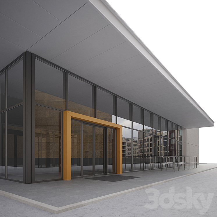 Super market 3D Model