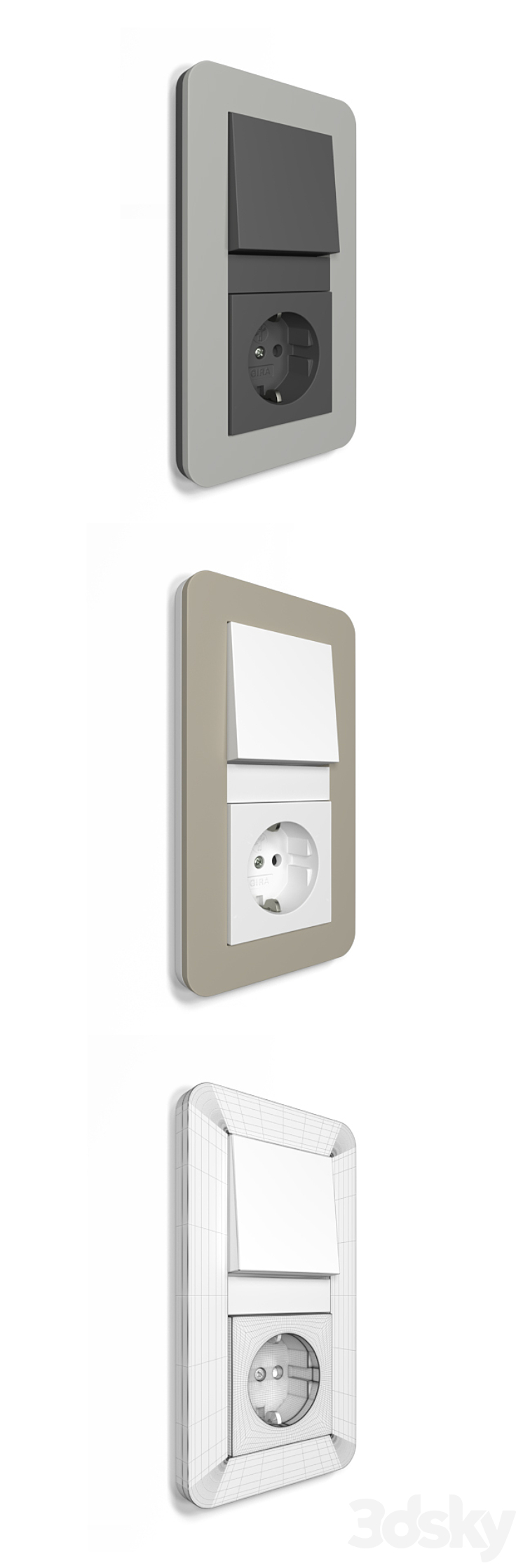 Gira e3 3D Model