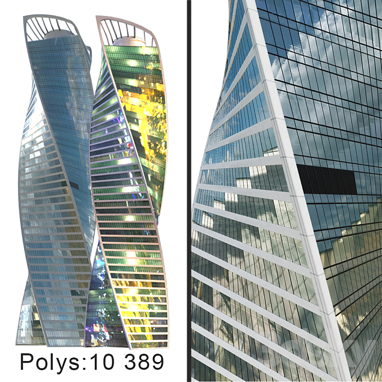 Evolution Tower 3DS Max - thumbnail 1