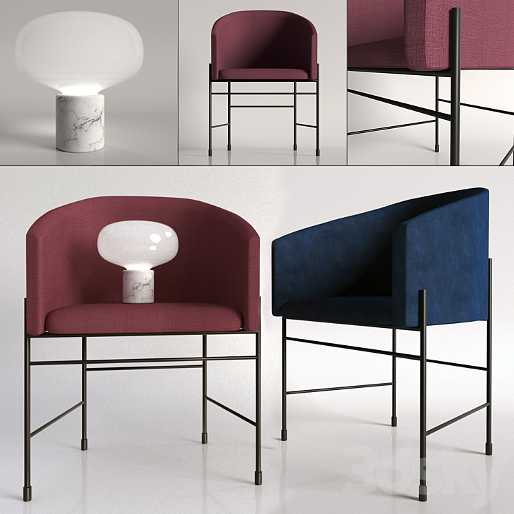 Furniture Workshop \/ Carl-Johan table lamp 3DS Max - thumbnail 1