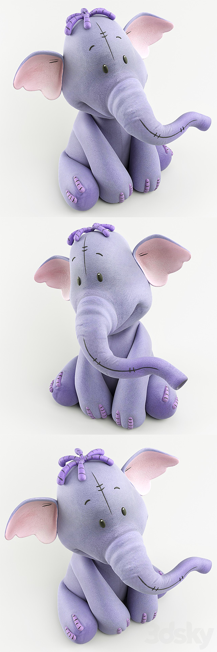Elephant 3D Model