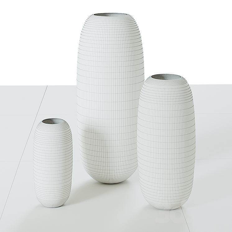 Global Views Stardust Vase 3D Model