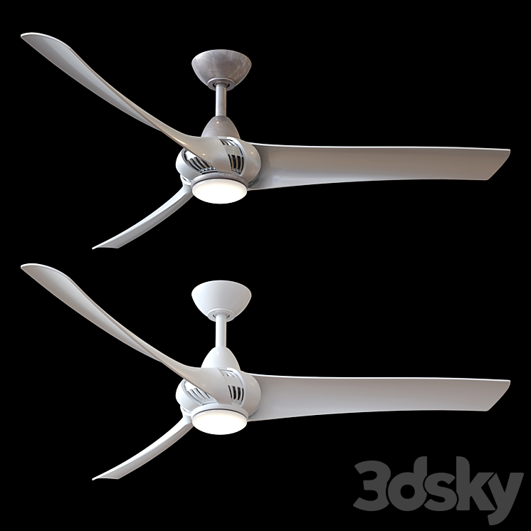 Droid Ceiling Fan 3D Model