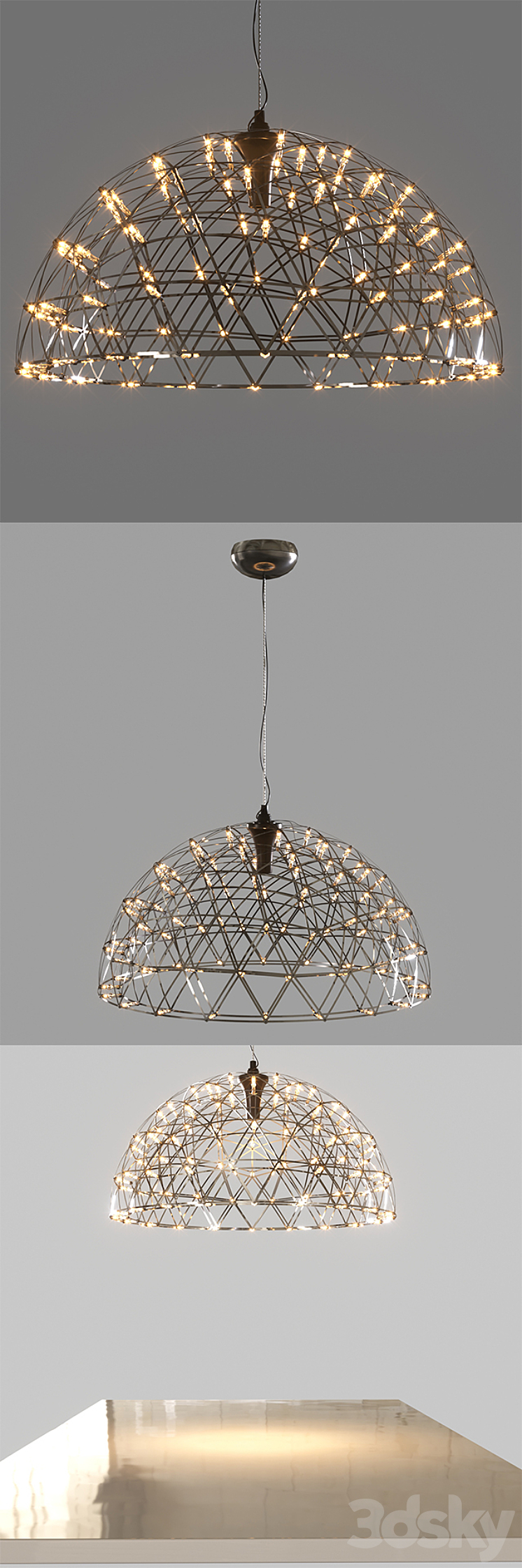 Moooi Raimond dome 79 lamp 3D Model