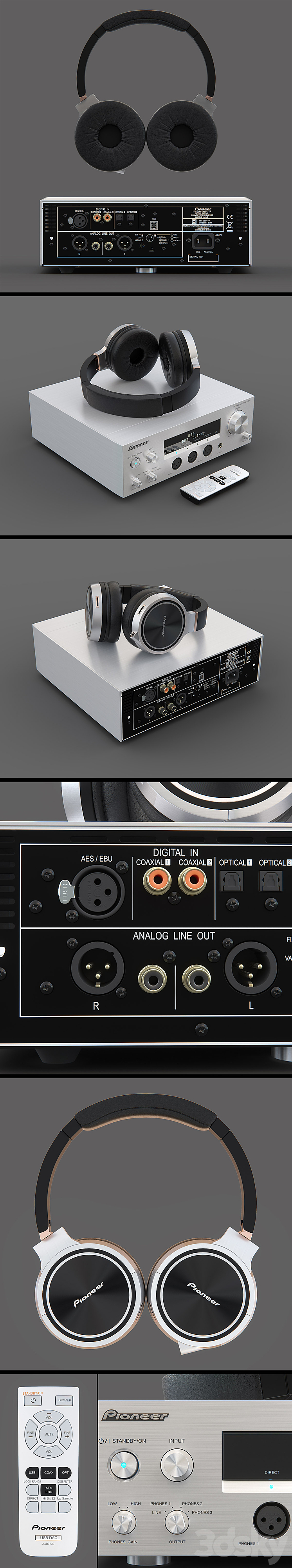 Pioneer U-05 3D Model