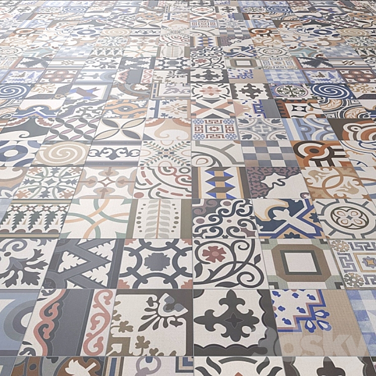 Floor tiles Realonda. - Tile - 3D model