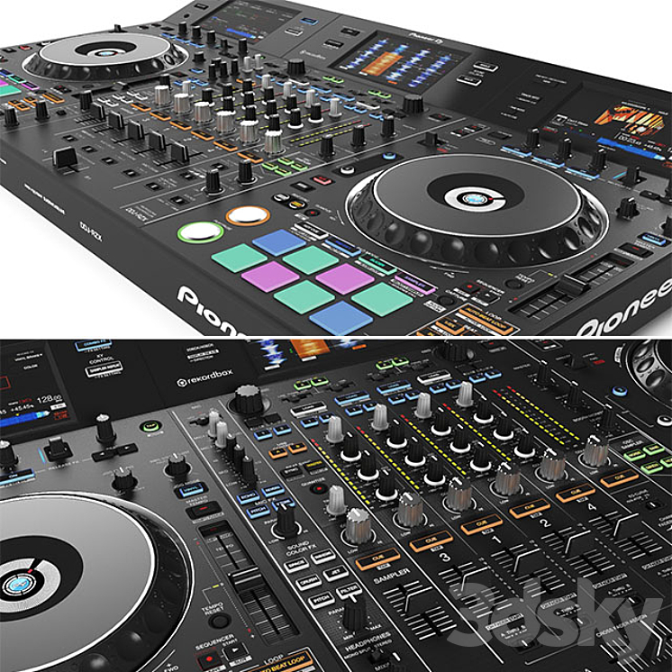 Pioneer DDJ-RZX 3D Model