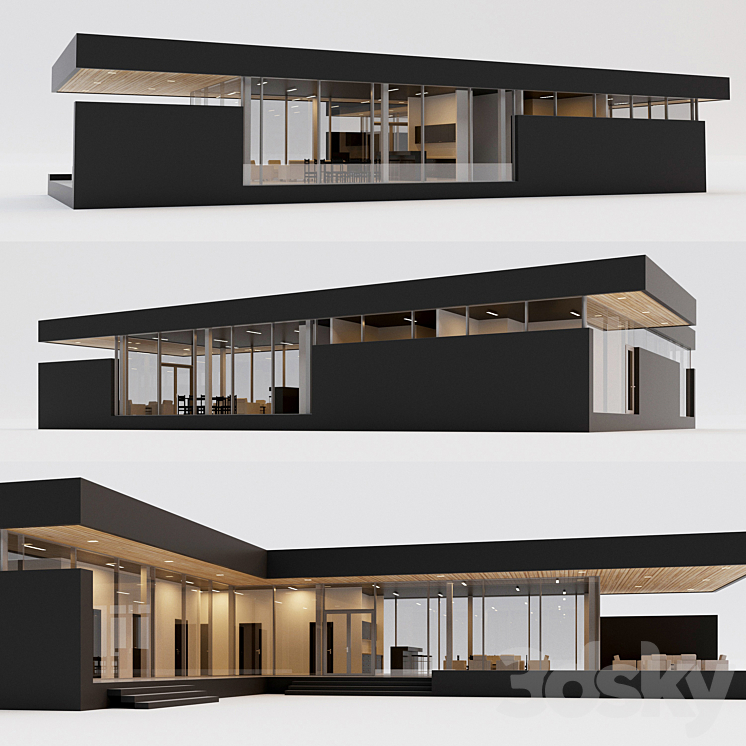 House. Villa. 2 3D Model