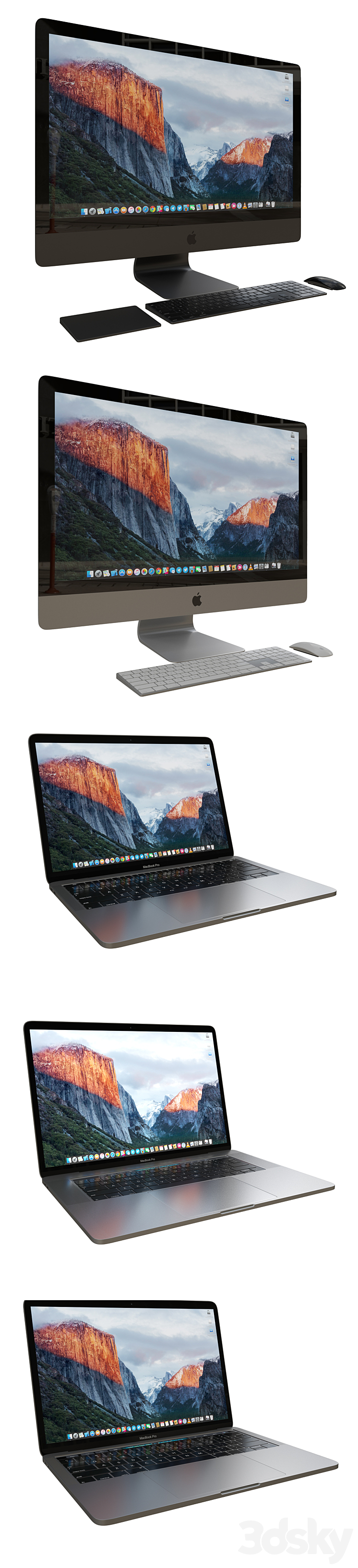 Apple collection 3D Model