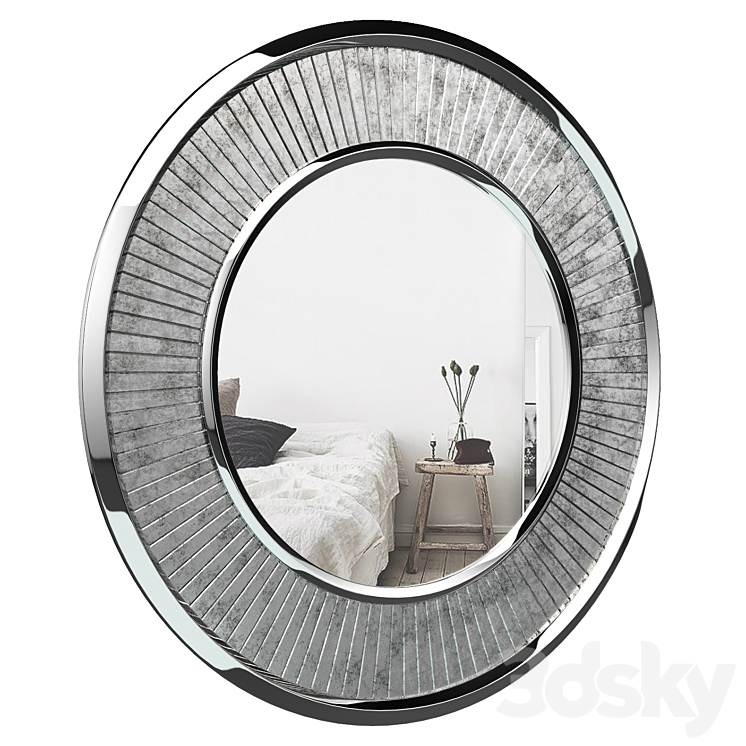 Liggett Decorative Wall Accent Mirror W000763608 3DS Max - thumbnail 1