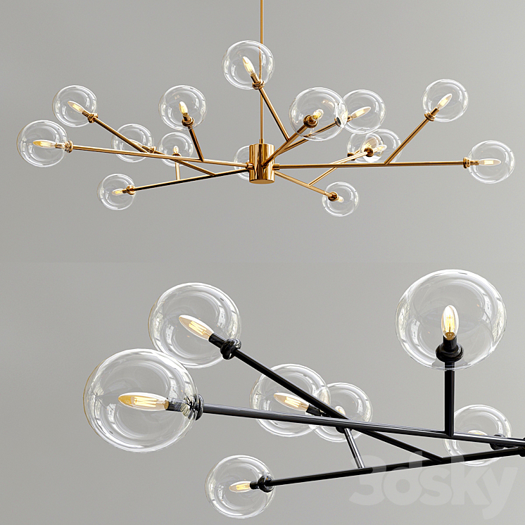 Orion 15 Pendant Light Pendant light 3D model