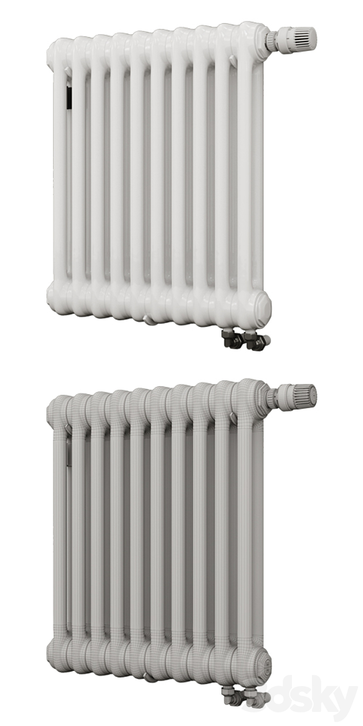 Arbonia Radiators set (Adouble-tube) 3D Model