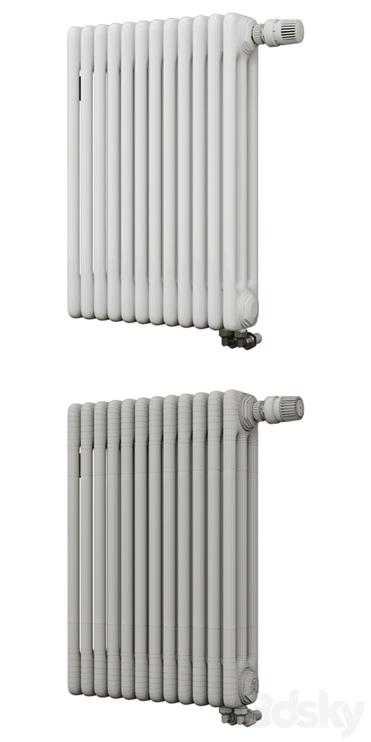 Arbonia Radiators set (three-tube) 3D Model
