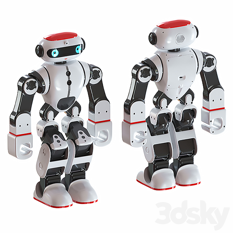 Bobi Humanoid intelligent robot 3DS Max - thumbnail 1