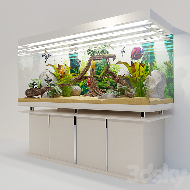 “Aquarium “”Tropiki””” 3DS Max - thumbnail 2