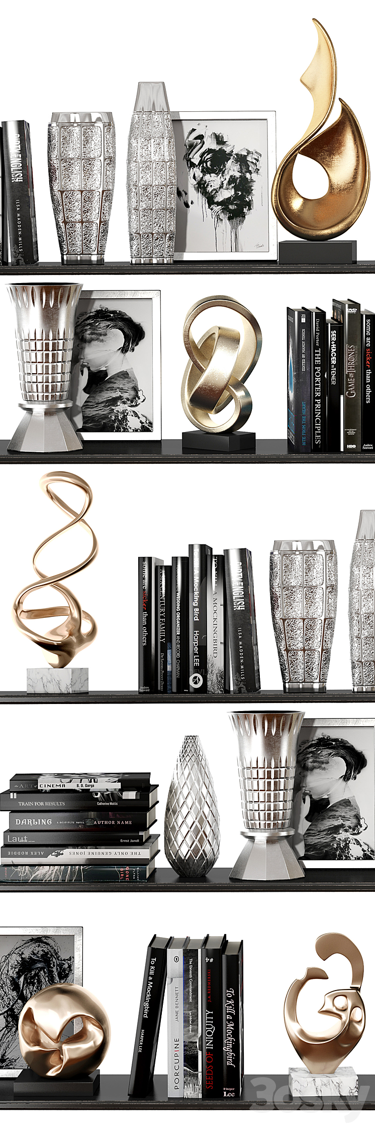 Decorative set 29 3D Model