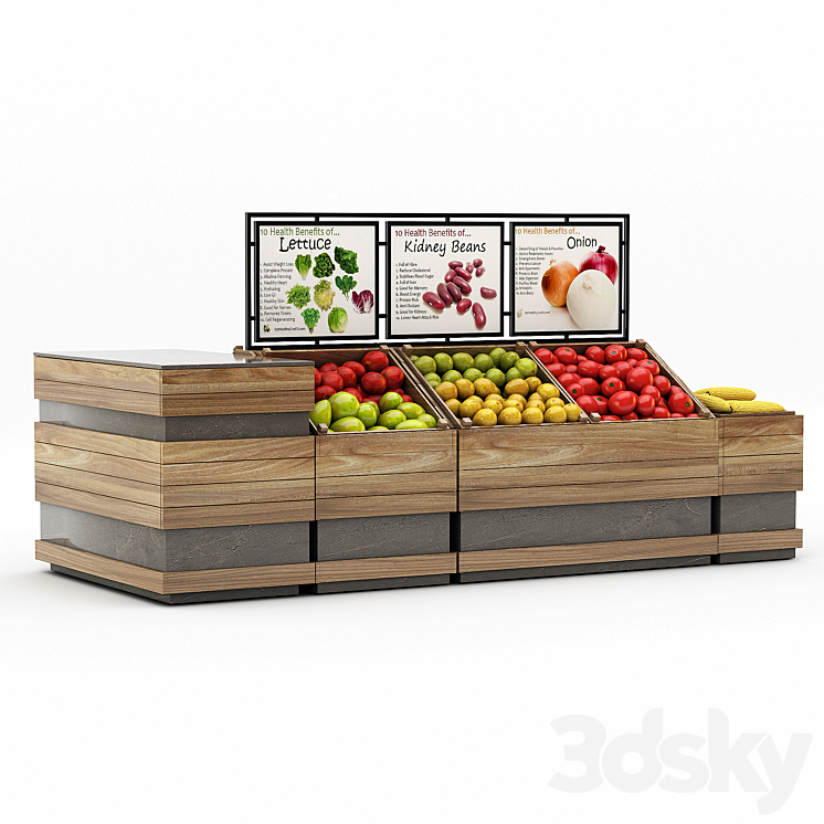 Vegetable Camber 3D Model