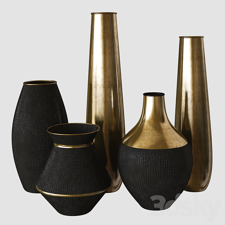 vases 001 3D Model