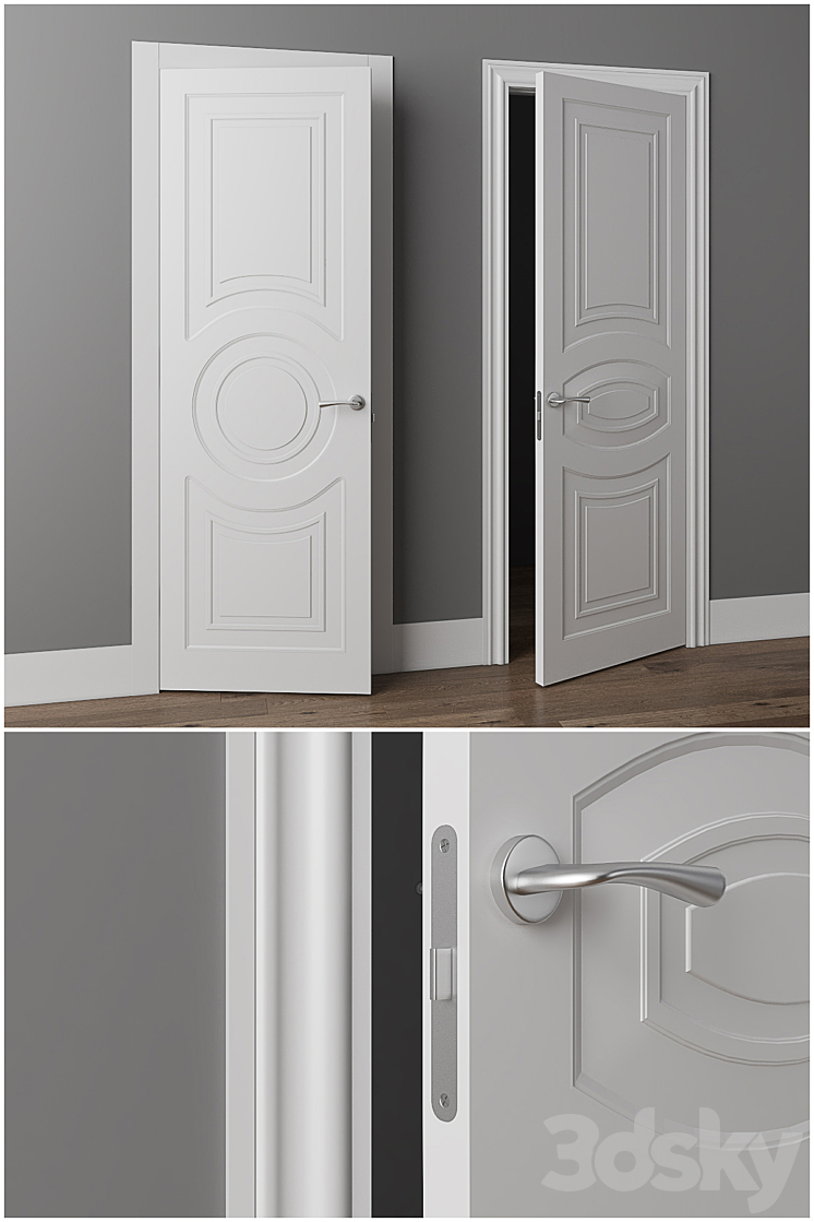 Doors union grand gr01 gr06 3D Model
