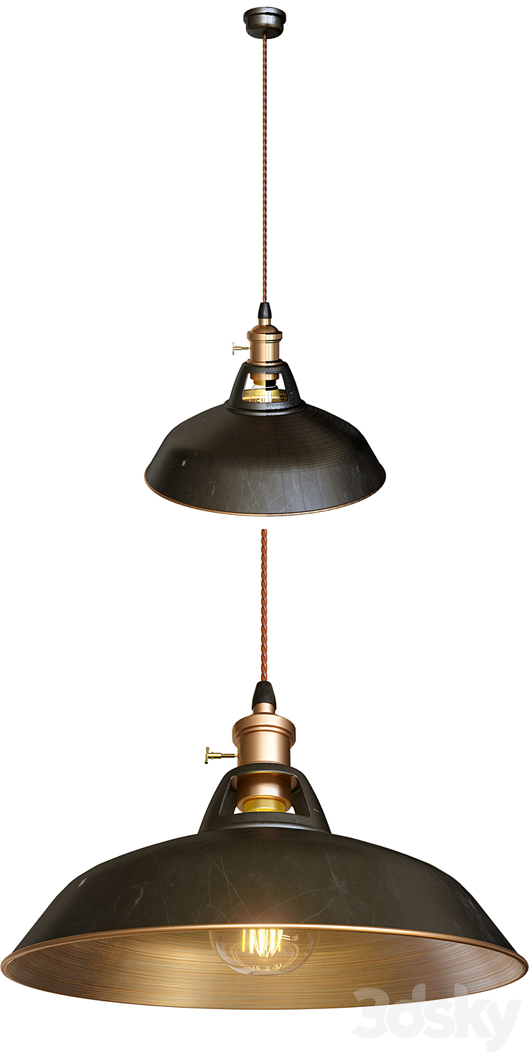 Black_lamp_26 3D Model