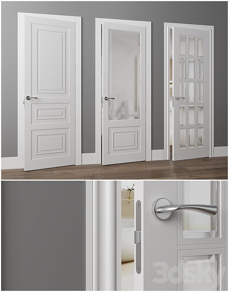 Doors Union Grand gr03v gr07 u02i 3D Model