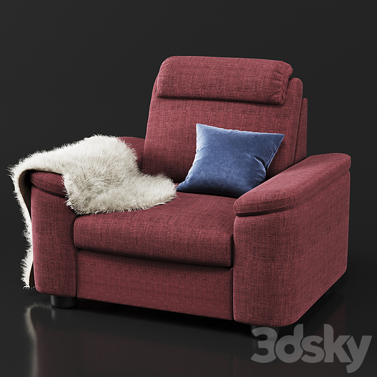 Ikea Lidhult Armchair Arm chair 3D model