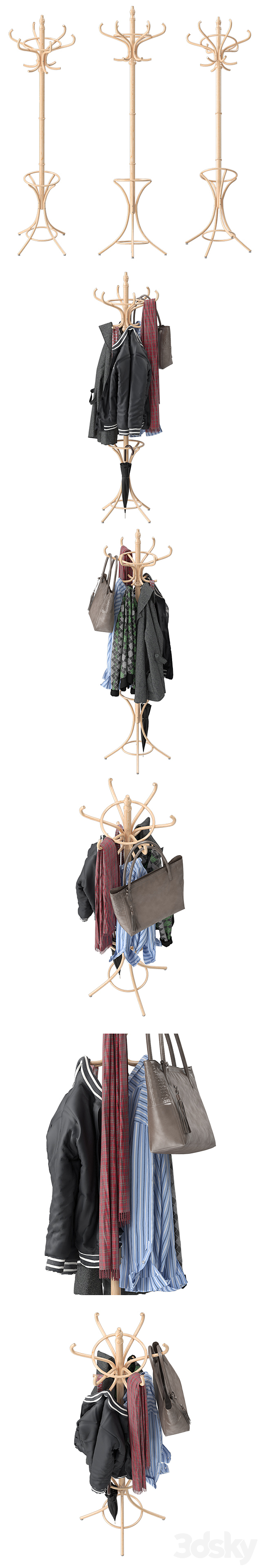 COSTWAY Floor Standing 3D Model
