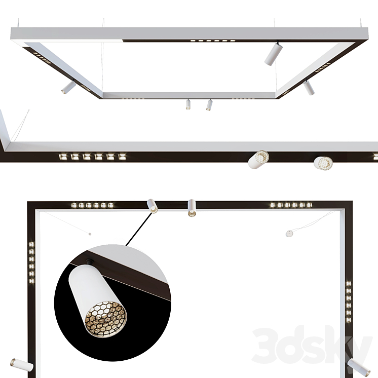 Profile system – Modular – Centrsvet 3DS Max - thumbnail 1