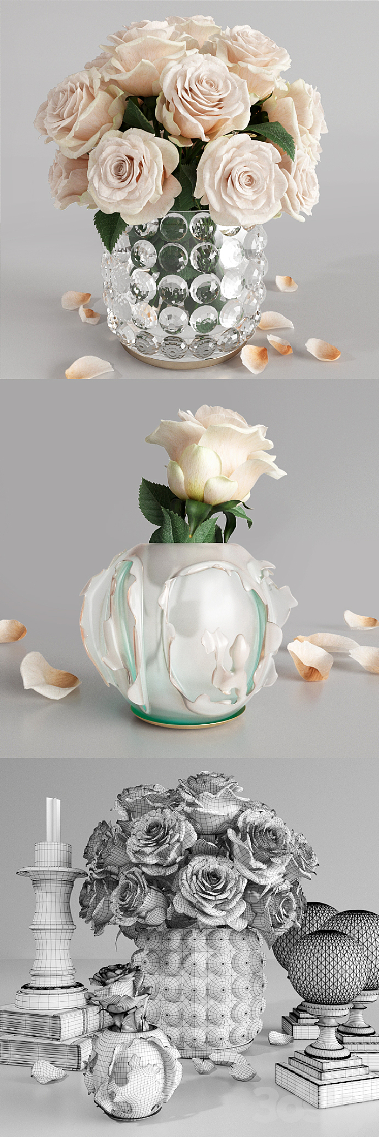 Eichholtz Decor Set 3D Model
