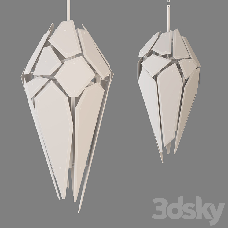 Chandelier shard 3D Model