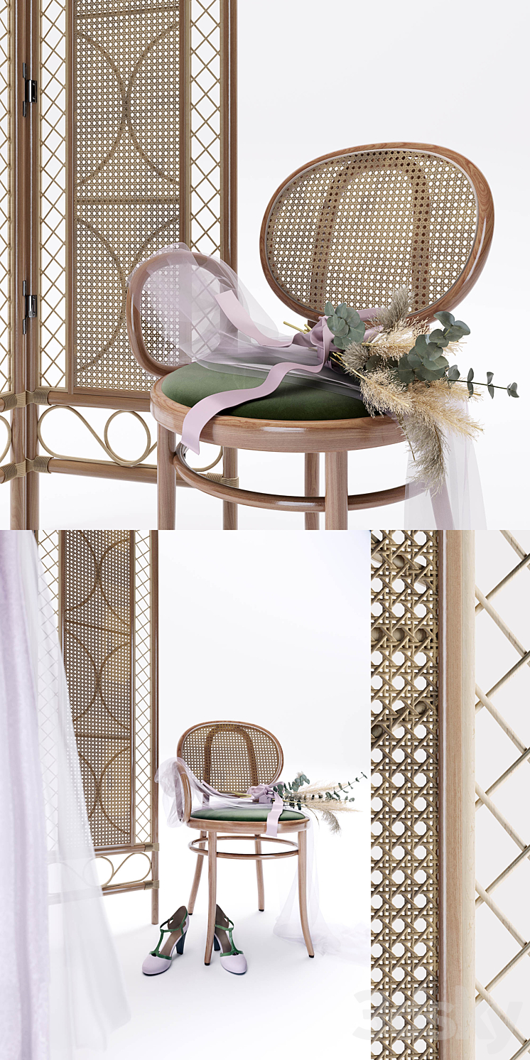 Bride set 3D Model