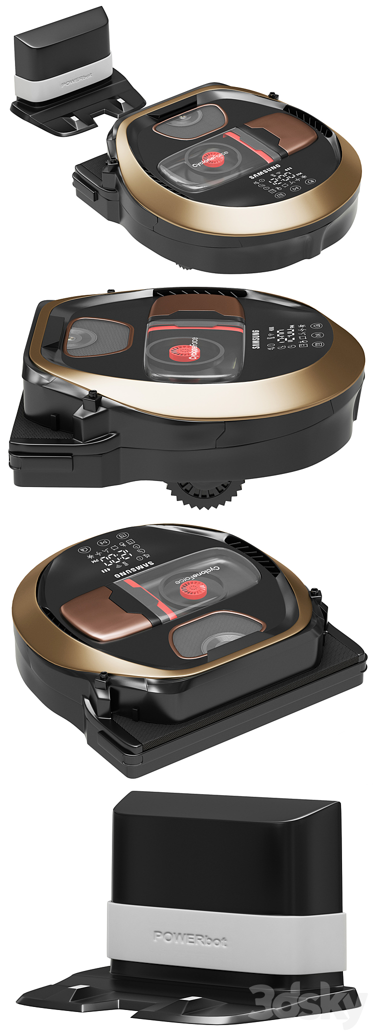 Samsung VR7070 POWERbot 3D Model