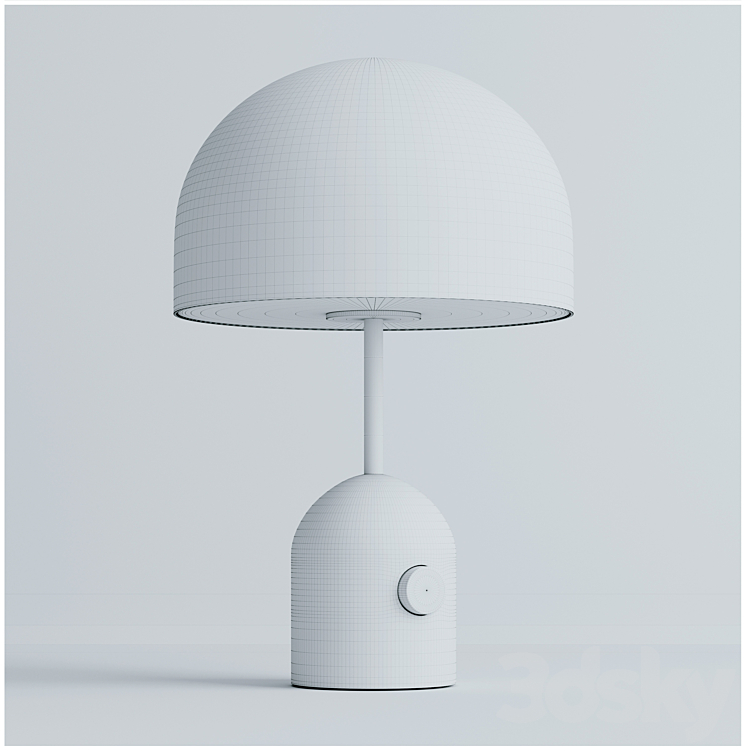 Bell table light 3D Model
