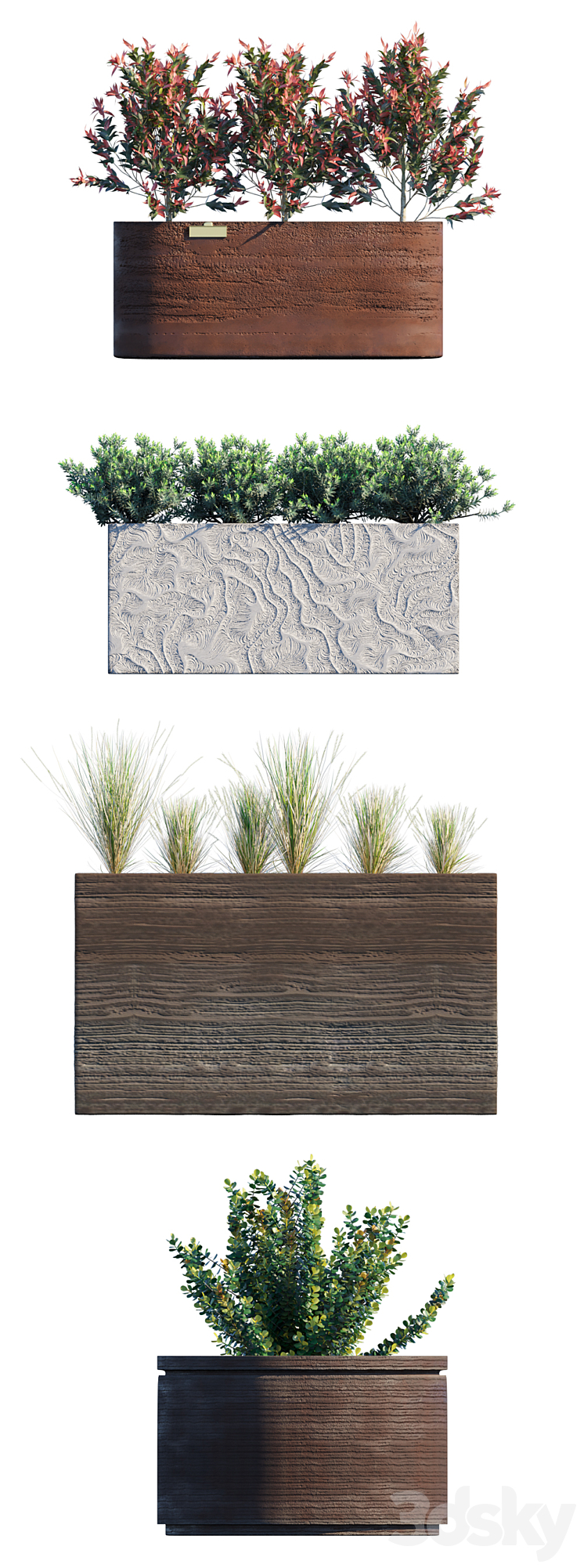 Outdoorsot set 12 3D Model